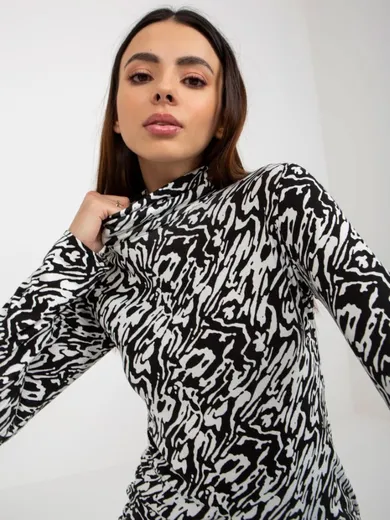 Bluzka damska z długim rękawem, mix, Lakerta