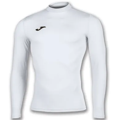 Bluzka termoaktywna chłopięca z długim rękawem, biała, Joma Camiseta Brama Academy