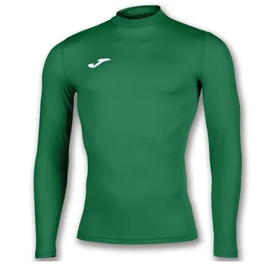 Bluzka termoaktywna chłopięca z długim rękawem, zielona, Joma Camiseta Brama Academy