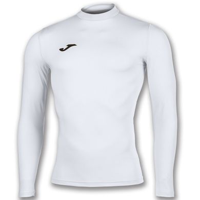 Bluzka termoaktywna męska z długim rękawem, biała, Joma Camiseta Brama Academy