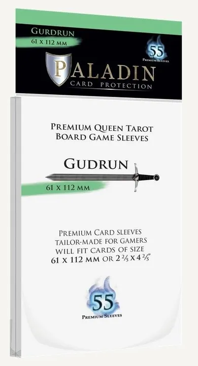 Board&Dice, Paladin Card Protection, koszulki na karty, Gudrun, 61-112 mm