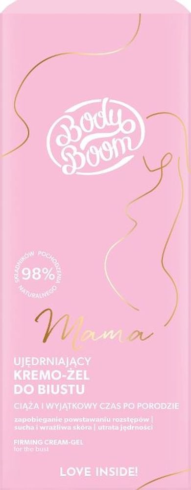 Body Boom, Mama, ujędrniający kremo-żel do biustu, 100 ml