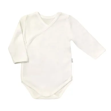 Body chłopięce z długim rękawem, ecru, Nicol