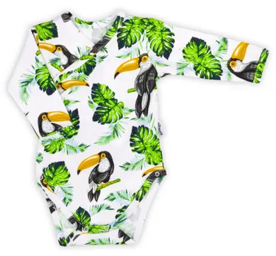 Body chłopięce z długim rękawem, mix, tukan, Nicol