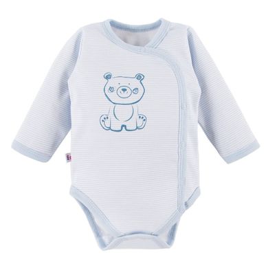 Body chłopięce z długim rękawem, niebieskie, Big Bear, Eevi