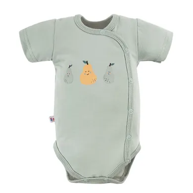 Body chłopięce z krótkim rękawem, zielone, Eevi