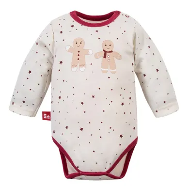 Body dziecięce z długim rękawem, ecru, Eevi