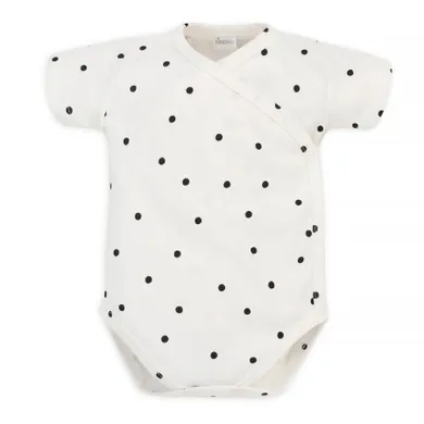 Body dziewczęce z krótkim rękawem, ecru, Pinokio