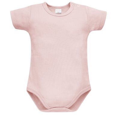 Body dziewczęce z krótkim rękawem, różowe, Pinokio