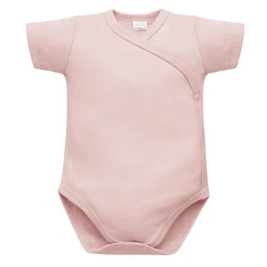 Body dziewczęce z krótkim rękawem, różowe, Pinokio