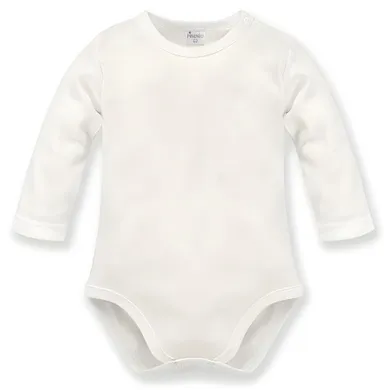 Body niemowlęce z długim rękawem, ecru, Pinokio