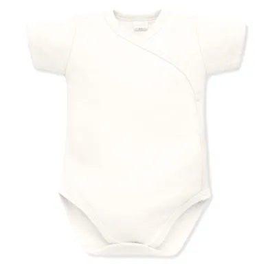 Body niemowlęce z krótkim rękawem, ecru, Pinokio