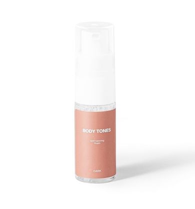 Body Tones, Self-Tanning Foam, samoopalająca pianka do ciała, Dark, 30 ml