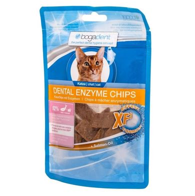 Bogar, Dental EnzymeChips, ryba, przysmak dla kota, 50g