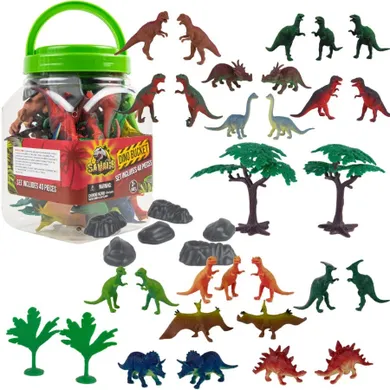 Boley, Dinozaury, zestaw figurek, 40 elementów