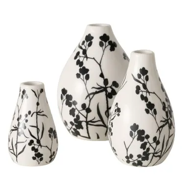 Boltze Home, Berries, wazon, ceramiczny, 3 szt.