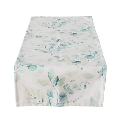 Boltze Home, bieżnik dekoracyjny z motywem roślinnym, Eukana, 40-140 cm