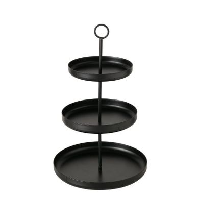 Boltze Home, Credo, metalowa patera na owoce, 3 poziomy, 32,5 cm