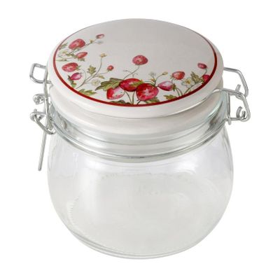 Boltze Home, Emily, słoik kuchenny dekoracyjny, z pokrywką, 450 ml