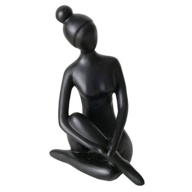 Boltze Home, figurka dekoracyjna Joga, kobieta, 10 cm
