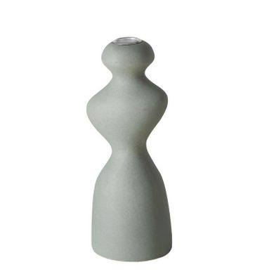 Boltze Home, Morana, świecznik ceramiczny o nieregularnym kształcie, 22 cm