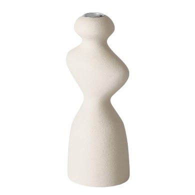 Boltze Home, Morana, świecznik ceramiczny o nieregularnym kształcie, 22 cm