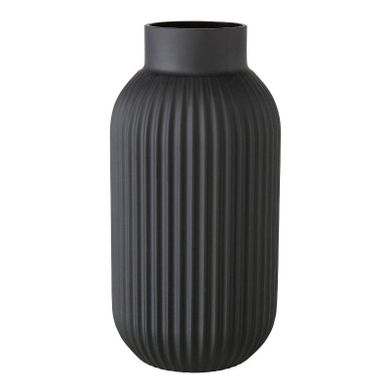 Boltze Home, Nordika, szklany wazon, czarny