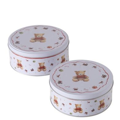 Boltze Home, puszka na ciastka, Bailey, 2 szt.