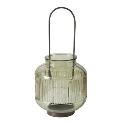 Boltze Home, Zenor, świecznik szklany na tealight, 29 cm