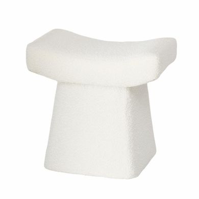 Boltze, taboret w pluszowym obiciu, Lidal, wys. 45 cm