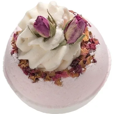 Bomb Cosmetics, Wild Rose Bath Blaster, musująca kula do kąpieli, 160g