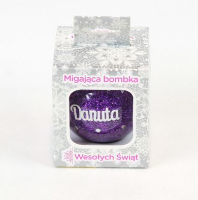 Bombka LED, Danuta