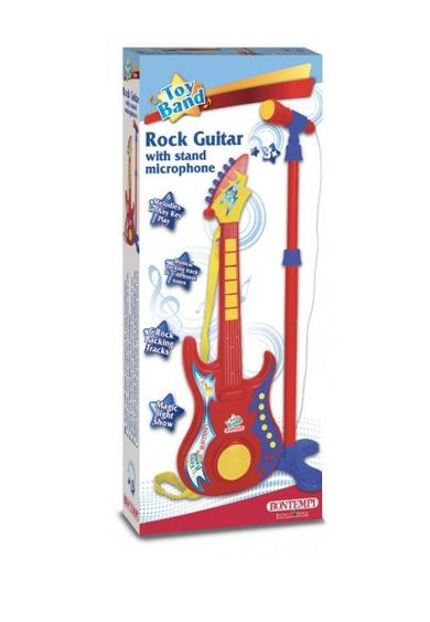 Bontempi, gitara elektroniczna z mikrofonem