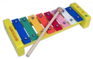 Bontempi, ksylofon z 8 kolorowymi płytkami