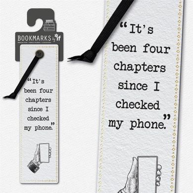 Bookmarks by If, Literary, zakładka do książki, smartfon