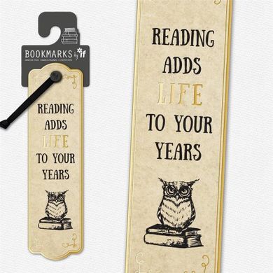 Bookmarks by If, Literary, zakładka do książki, sowa