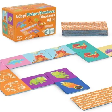 Boppi, Domino obrazkowe, gra familijna, Dinozaury