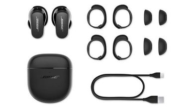 Bose, Quietcomfort Earbuds II, słuchawki bezprzewodowe, czarne