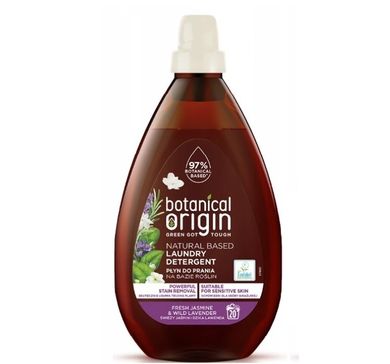Botanical Origin, płyn do prania na bazie roślin świeży Jaśmin i Dzika Lawenda, 900 ml
