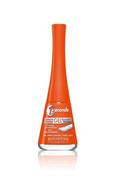 Bourjois, 1 Seconde, lakier do paznokci, 58 Diabol Orange, 9 ml