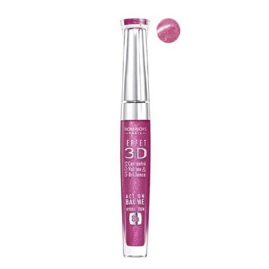 Bourjois, Effet 3D, błyszczyk do ust, nr 23 Framboise Magnific, 5,7 ml