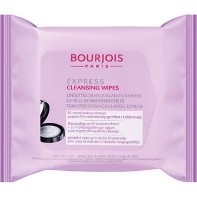 Bourjois, Express Cleansing Wipes hipoalergiczne chusteczki do ekspresowego demakijażu