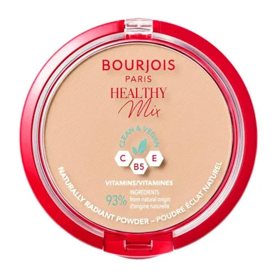 Bourjois, Healthy Mix, Clean&Vegan, wegański puder matujący, 04 Golden Beige, 11g