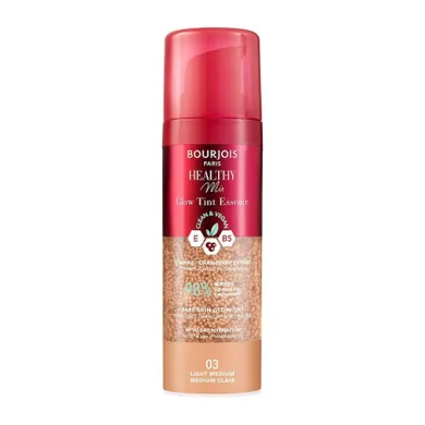 Bourjois, Healthy Mix Glow Tint Essence, pielęgnująca esencja wyrównująca koloryt, nr 03, Light Medium, 30 ml