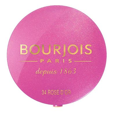 Bourjois, Pastel Joues, wypiekany róż, 34 Rose D'or 2,5 g