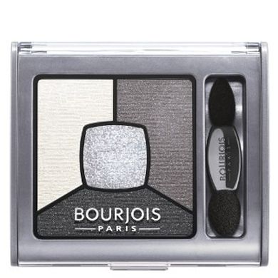Bourjois, Smoky Stories, cienie do powiek, 01 Grey & Night, 3,2 g