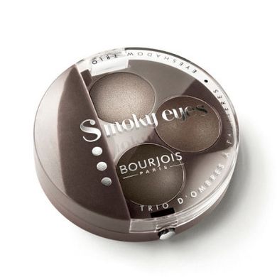 Bourjois, Trio Smoky Eyes, Cienie potrójne, nr 09 Lady Vert De Gris, 4,5 g