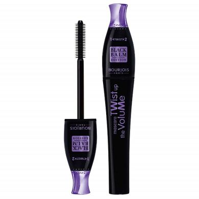 Bourjois, Twist up, mascara The Volume black balm, 8 ml