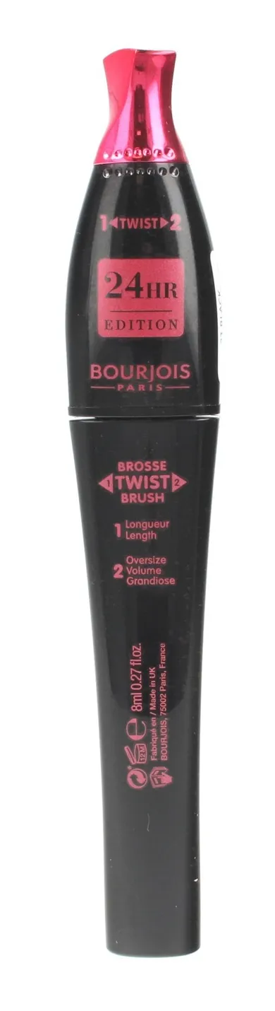 Bourjois, Twist up the Volume, mascara 24HR nr 23 black, 8 ml