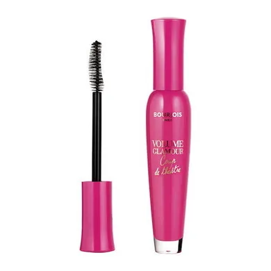 Bourjois, Volume Glamour Coup De Theatre Mascara, pogrubiający i podkręcający tusz do rzęs z olejkiem arganowym, 02 Black, 10 ml